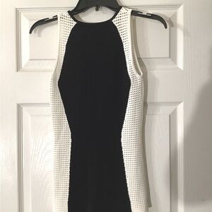 Intermix Knit Mesh Tank